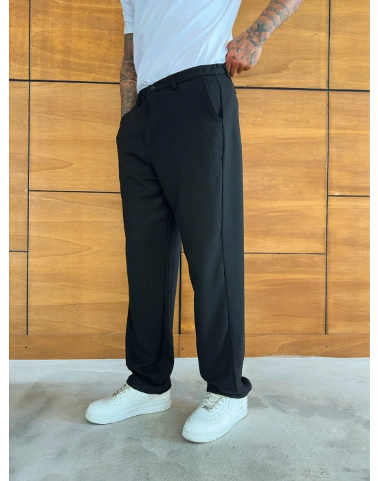 KALIN KUMAŞ BAGGY EFSANE PANTOLON SİYAH