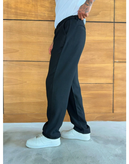 KALIN KUMAŞ BAGGY EFSANE PANTOLON SİYAH