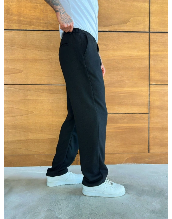 KALIN KUMAŞ BAGGY EFSANE PANTOLON SİYAH