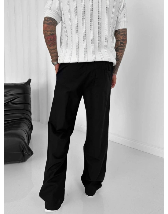 KETEN Gİ BAGGY PANTOLON SİYAH