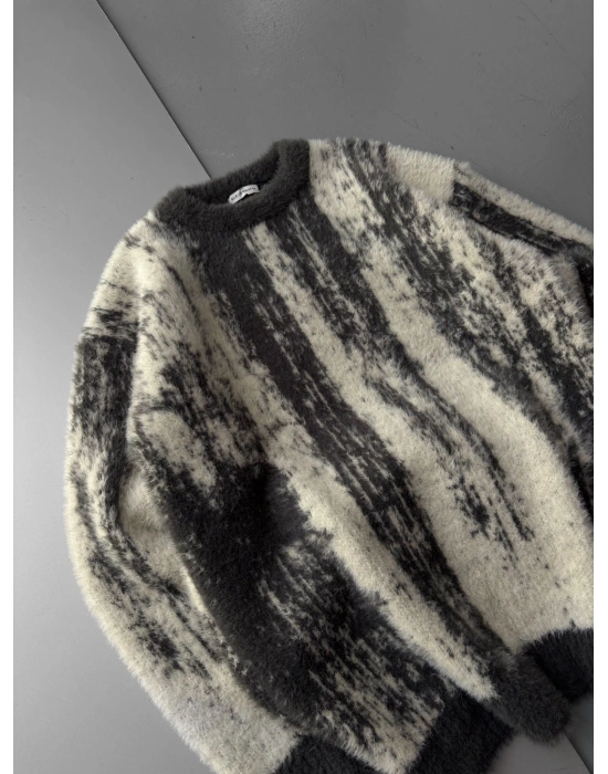 KLEİD LACO A KALİTE OVERSİZE TRİKO GRİ