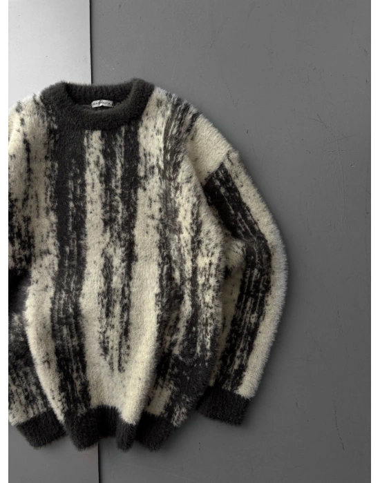 KLEİD LACO A KALİTE OVERSİZE TRİKO GRİ