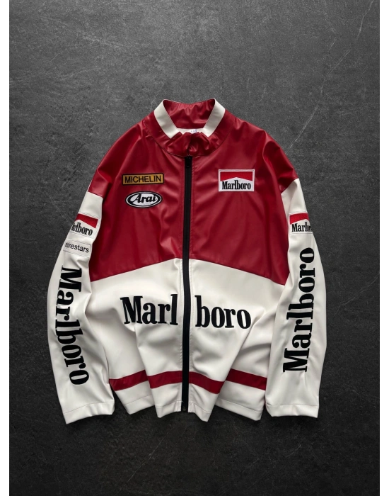 MARLBRA OVERSİZE DERİ CEKET