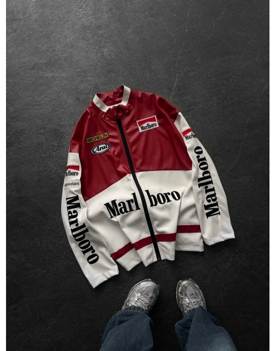 MARLBRA OVERSİZE DERİ CEKET