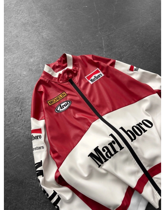 MARLBRA OVERSİZE DERİ CEKET