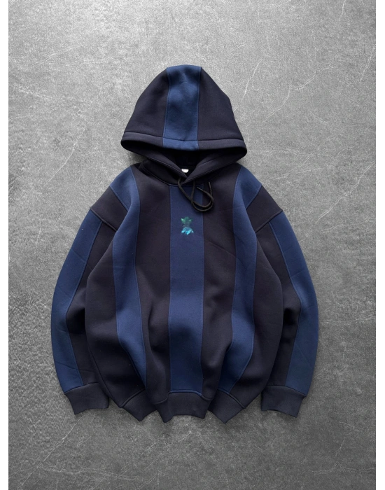 MORİNHO KAPÜŞONLU OVERSİZE SWEAT LACİ