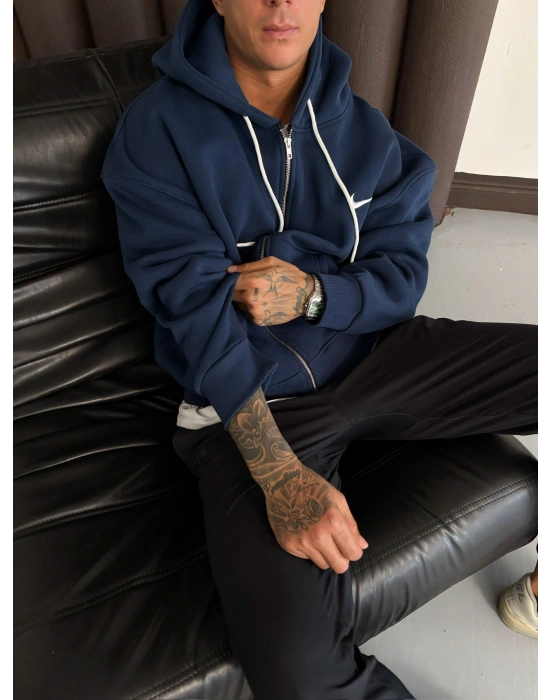 NAKIŞ DETAY OVERSİZE İCON HIRKA LACİ