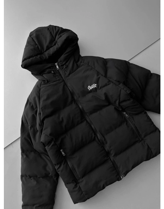 NAKIŞ STWD FULL ŞİŞME KAPÜŞONLU MONT SİYAH