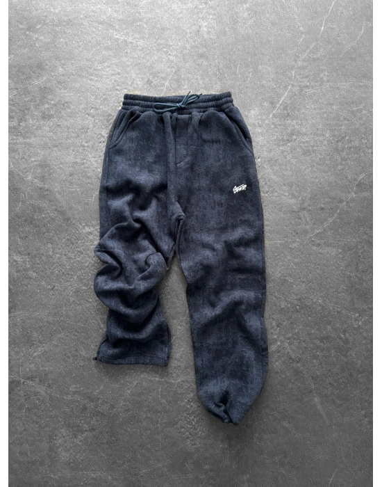 NAKIŞLI YIKAMALI 3 İPLİK BAGGY EŞOFMAN LACİ