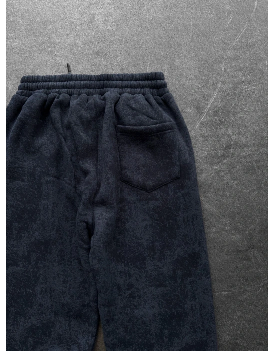 NAKIŞLI YIKAMALI 3 İPLİK BAGGY EŞOFMAN LACİ