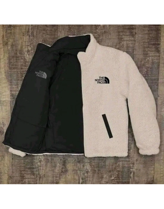 NF ÇİFT TARAFLI PELUŞ OVERSİZE MONT SİYAH