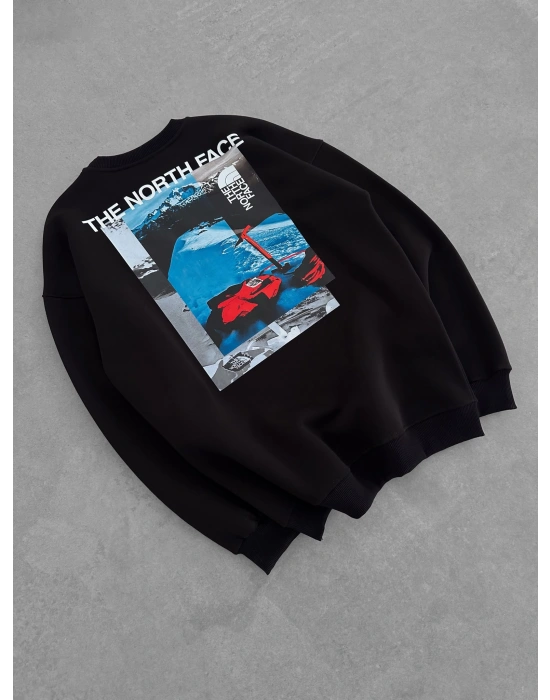 NF CLS 3 İPLİK ŞARDONLU SWEAT SİYAH