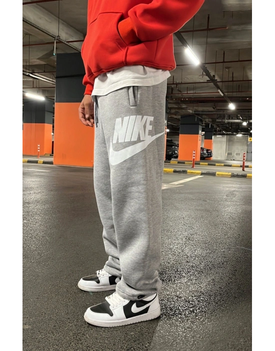 NK BÜYÜK BASKI BAGGY EŞOFMAN ALTI GRİ