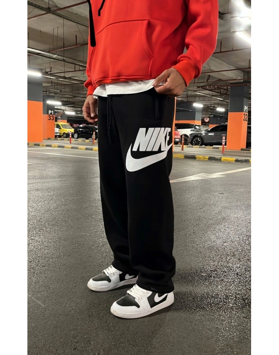 NK BÜYÜK BASKI BAGGY EŞOFMAN ALTI SİYAH