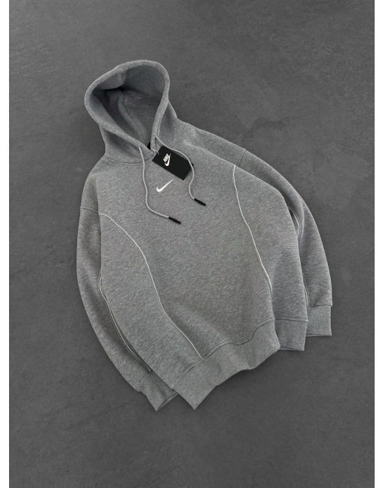 NK KALIN PUNTO 3 İPLİK KAPÜŞONLU SWEAT GRİ