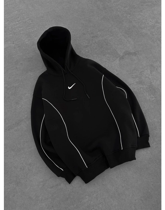 NK KALIN PUNTO 3 İPLİK KAPÜŞONLU SWEAT SİYAH