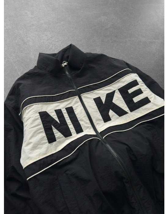 NK KIRIŞIK KUMAŞ OVERSİZE ASTARLI CEKET SİYAH