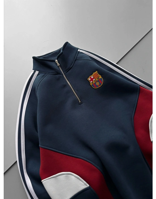 BRC YARIM FERMUAR PARÇALI SWEAT