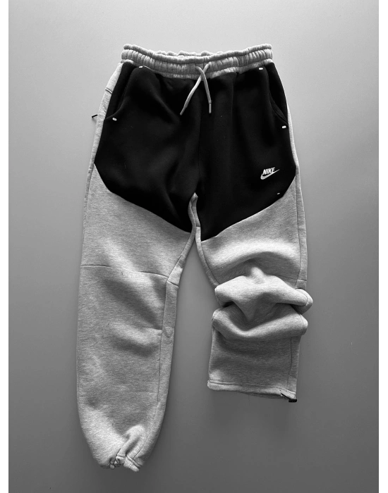 NK TECH PAÇA LASTİK 3 İPLİK PAMUKLU KUMAŞ EŞOFMAN ALTI MODEL 2