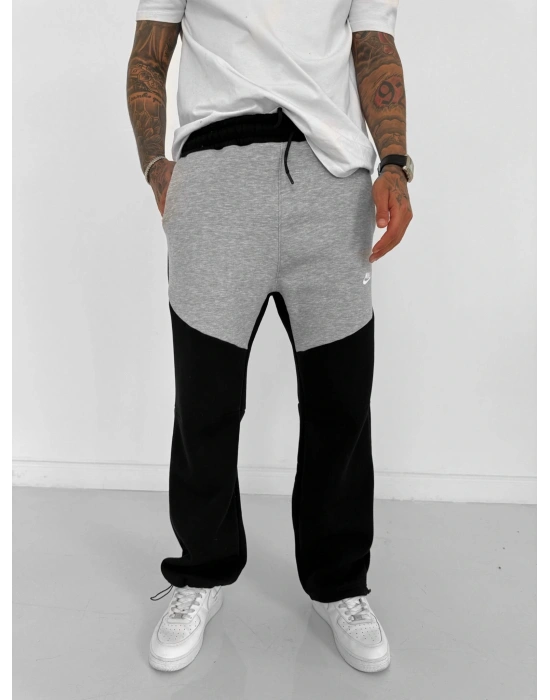 NK TECH PAÇA LASTİK 3 İPLİK PAMUKLU KUMAŞ EŞOFMAN ALTI MODEL 1