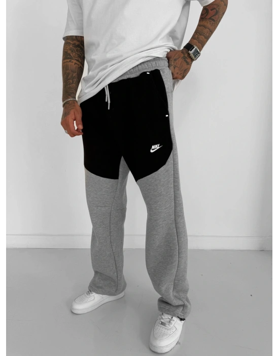 NK TECH PAÇA LASTİK 3 İPLİK PAMUKLU KUMAŞ EŞOFMAN ALTI MODEL 2