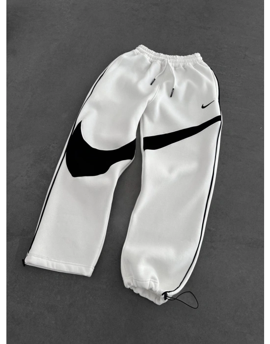 NK ULTRA BAGGY FUL PARCALI EŞOFMAN BEYAZ