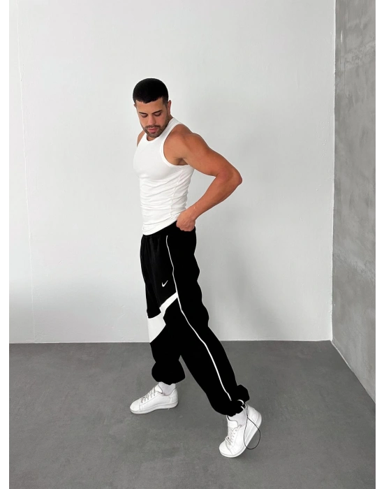NK ULTRA BAGGY FUL PARCALI EŞOFMAN SİYAH