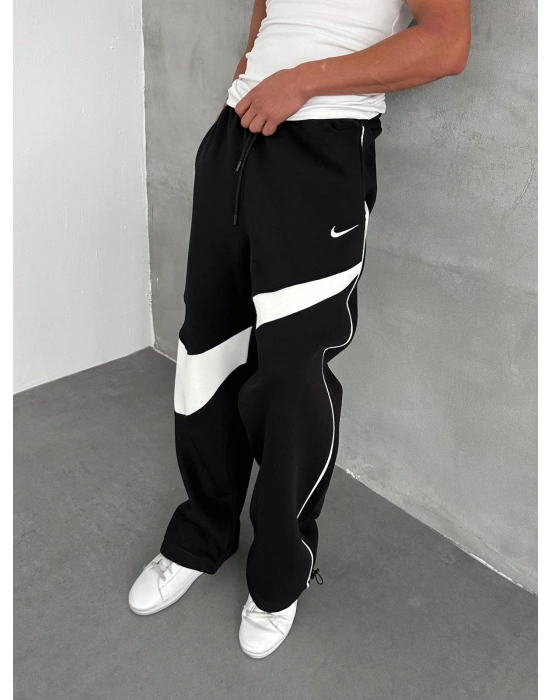 NK ULTRA BAGGY FUL PARCALI EŞOFMAN SİYAH