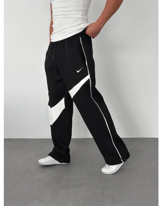 NK ULTRA BAGGY FUL PARCALI EŞOFMAN SİYAH