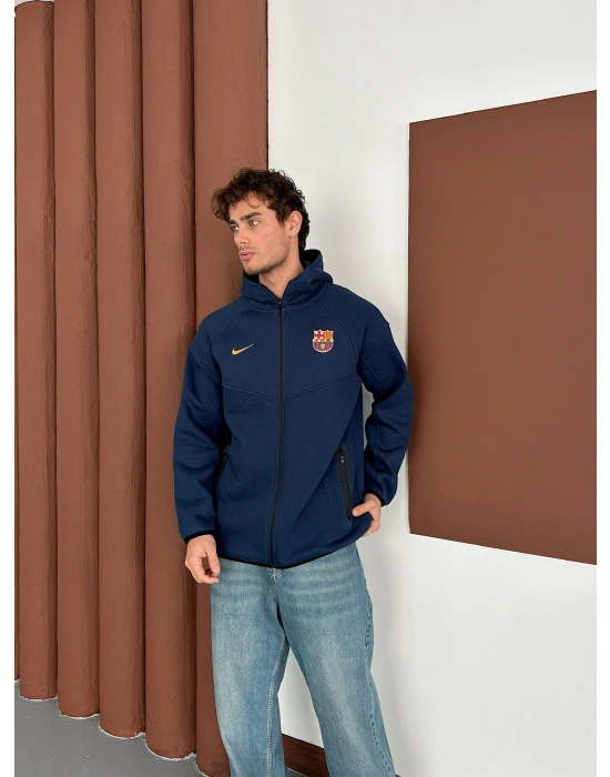 ORTA ŞERİT DETAY BRC OVERSİZE HIRKA LACİ