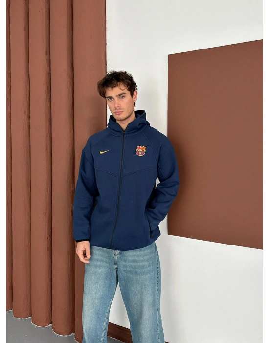 ORTA ŞERİT DETAY BRC OVERSİZE HIRKA LACİ