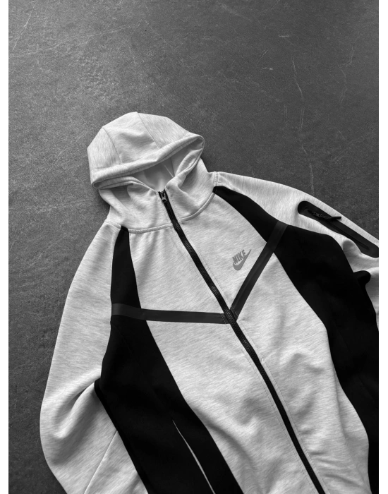 DOUBLEFACE KUMAŞ EFSANE KALIP TECH FLEECE HIRKA BEYAZ