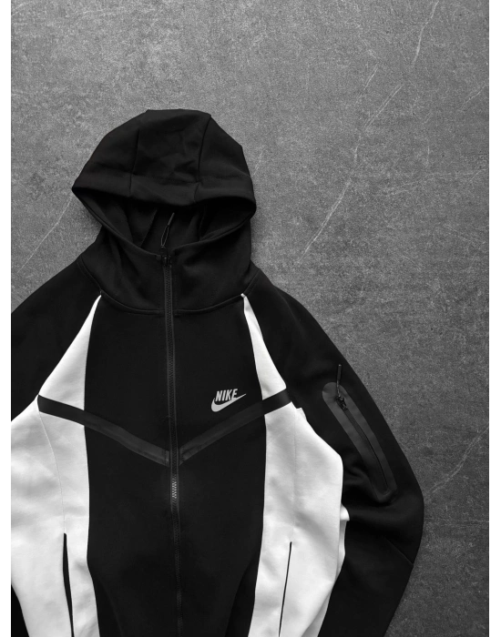 DOUBLEFACE KUMAŞ EFSANE KALIP TECH FLEECE HIRKA SİYAH