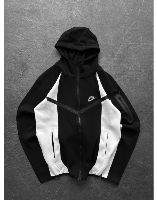 DOUBLEFACE KUMAŞ EFSANE KALIP TECH FLEECE HIRKA SİYAH