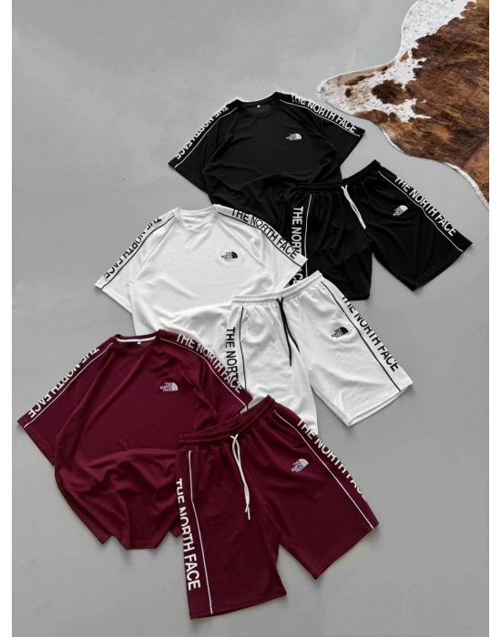 OYSHO KUMAŞ YAN BASKILI NF TİŞÖRT SİYAH