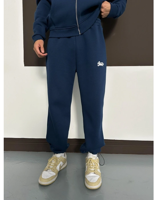 ÖZEL SERİ BASKILI STW PAÇA LASTİKLİ EŞOFMAN ALTI LACİ