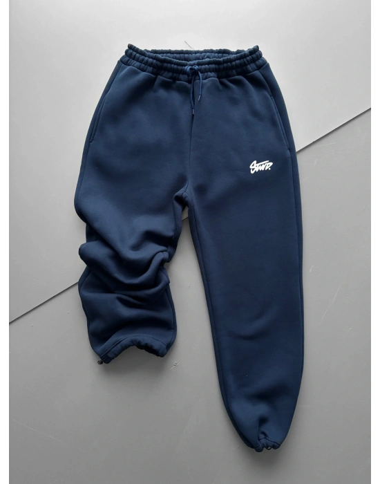 ÖZEL SERİ BASKILI STW PAÇA LASTİKLİ EŞOFMAN ALTI LACİ