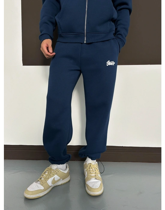 ÖZEL SERİ BASKILI STW PAÇA LASTİKLİ EŞOFMAN ALTI LACİ