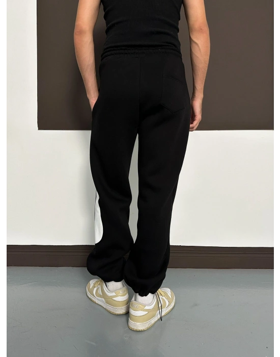 ÖZEL SERİ BÜYÜK NK PAÇA LASTİKLİ EŞOFMAN ALTI SİYAH