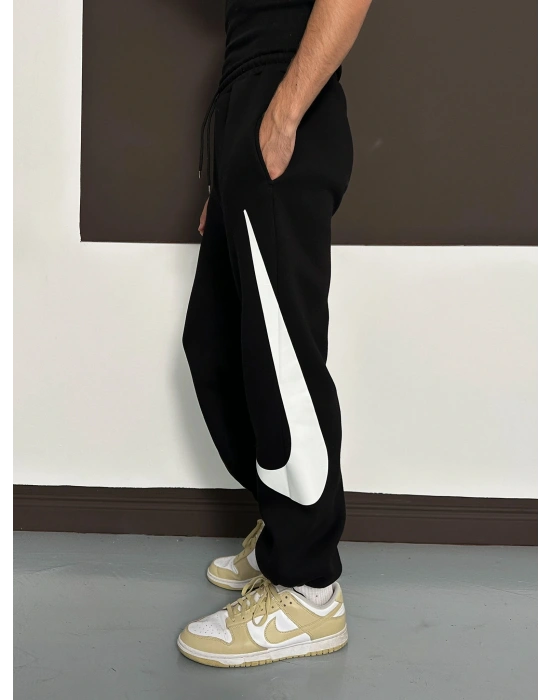 ÖZEL SERİ BÜYÜK NK PAÇA LASTİKLİ EŞOFMAN ALTI SİYAH