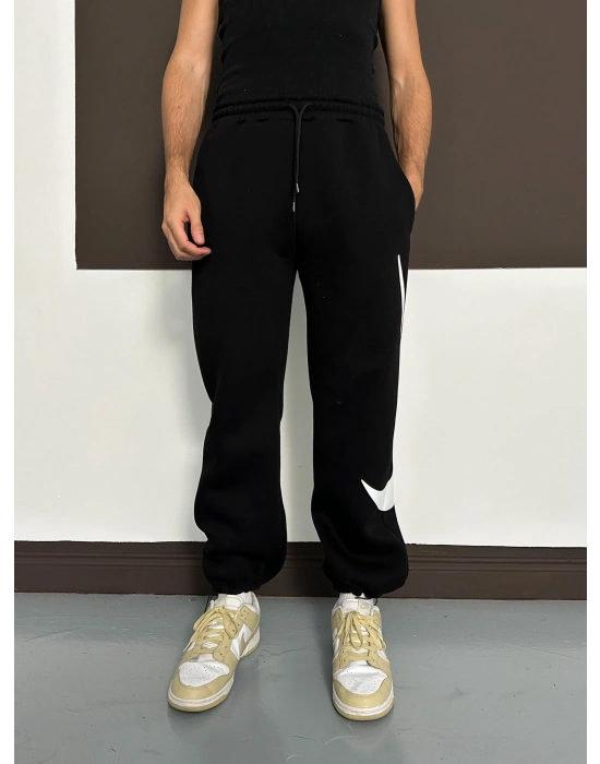 ÖZEL SERİ BÜYÜK NK PAÇA LASTİKLİ EŞOFMAN ALTI SİYAH