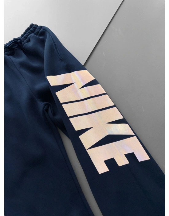 ÖZEL SERİ BÜYÜK NK REFLEKTÖRLÜ PAÇA LASTİKLİ EŞOFMAN ALTI LACİ