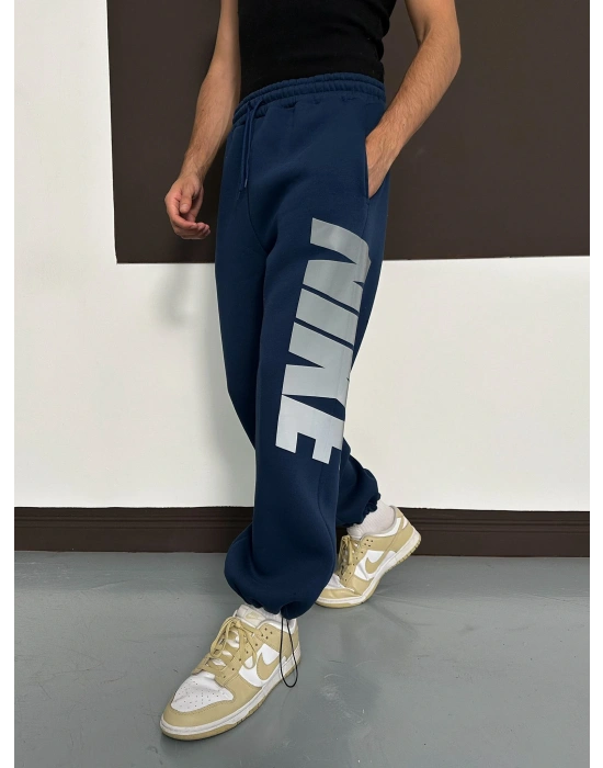 ÖZEL SERİ BÜYÜK NK REFLEKTÖRLÜ PAÇA LASTİKLİ EŞOFMAN ALTI LACİ