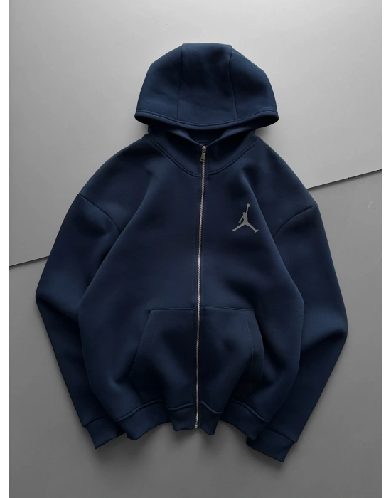 ÖZEL SERİ JORDAN OVERSİZE KAPÜŞONLU HIRKA LACİ