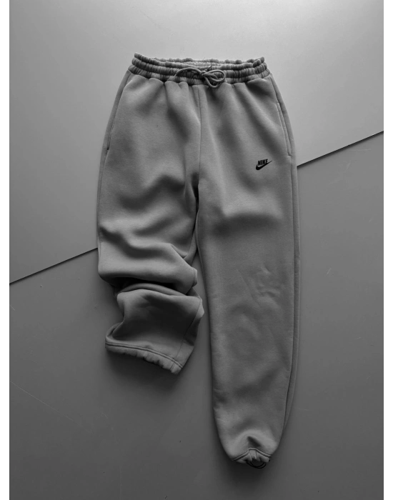 ÖZEL SERİ NK BASKI DETAY OVERSİZE EŞOFMAN TAKIMI GRİ