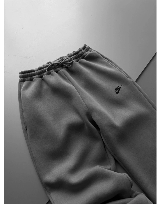 ÖZEL SERİ NK BASKI DETAY OVERSİZE EŞOFMAN TAKIMI GRİ