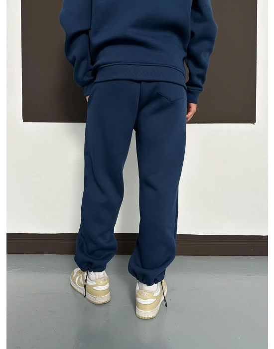 ÖZEL SERİ NK BASKI PAÇA LASTİKLİ EŞOFMAN ALTI LACİ