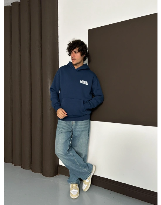 ÖZEL SERİ NK REFLEKTÖRLÜ OVERSİZE KAPÜŞONLU SWEAT LACİ