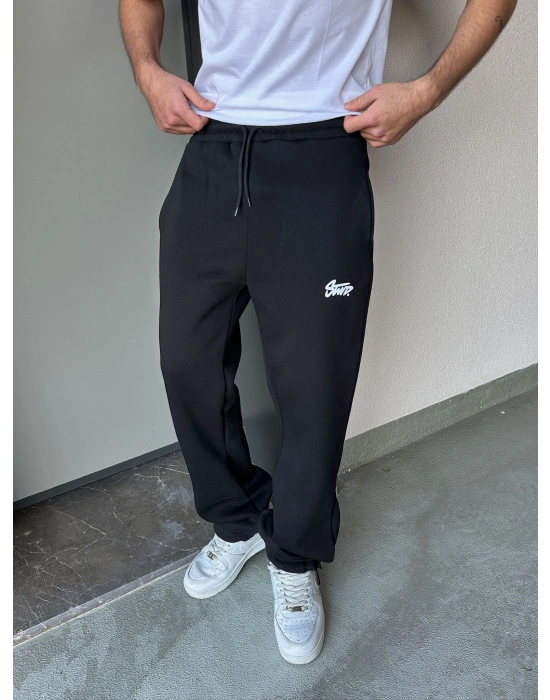 ÖZEL SERİ STW PAÇA AYARLANABİLİR BAGGY EŞOFMAN ALTI SİYAH