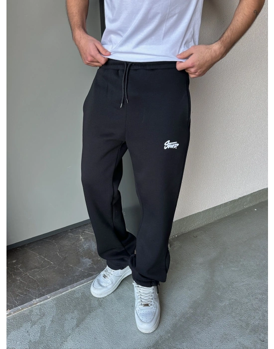 ÖZEL SERİ STW PAÇA AYARLANABİLİR BAGGY EŞOFMAN ALTI SİYAH